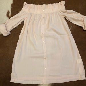 Off the shoulder Minkpink dress